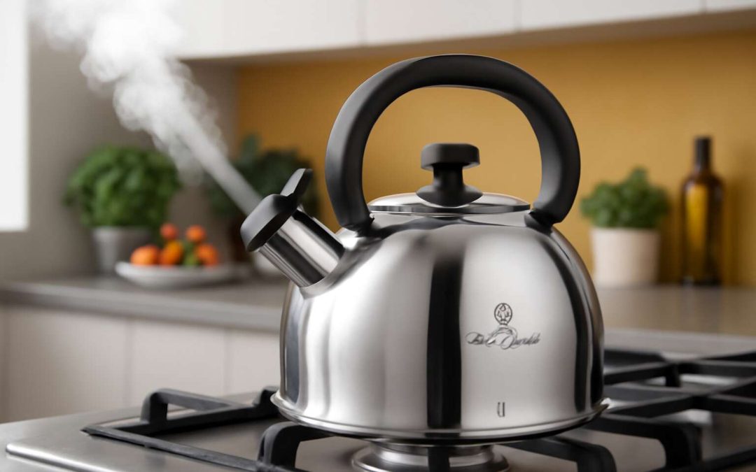Upgrade Your Kitchen with the Stylish Berlinger Haus 3L Stainless Steel Whistling Kettle for Effortless Brewing