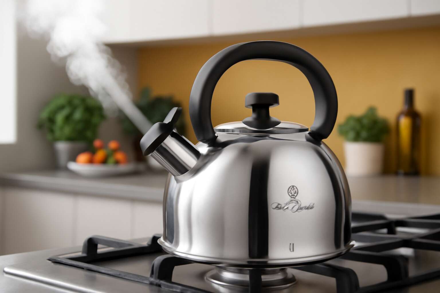 berlinger haus 3l stainless steel whistling kettle