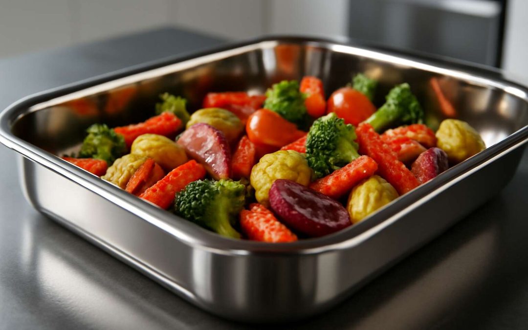 Elevate Your Cooking Experience with the Durable and Sleek Stainless Oven Tray for Perfect Baking