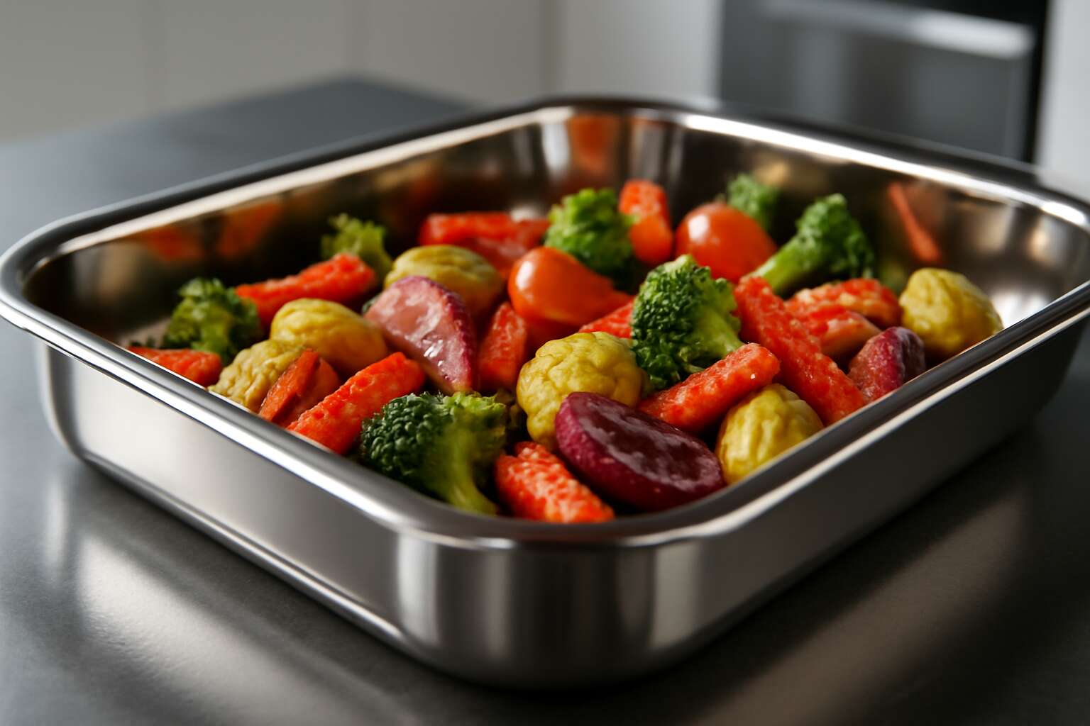 stainless oven tray
