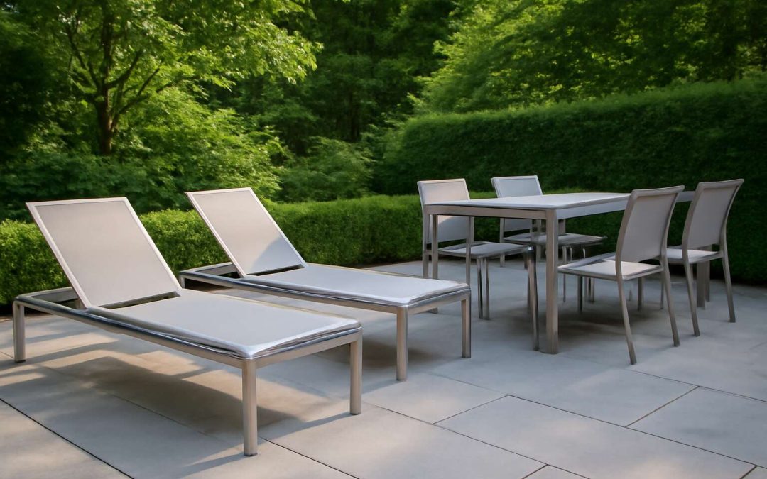 Elevate Your Patio Style with Durable, Modern Stainless Steel Outdoor Furniture for Every Space