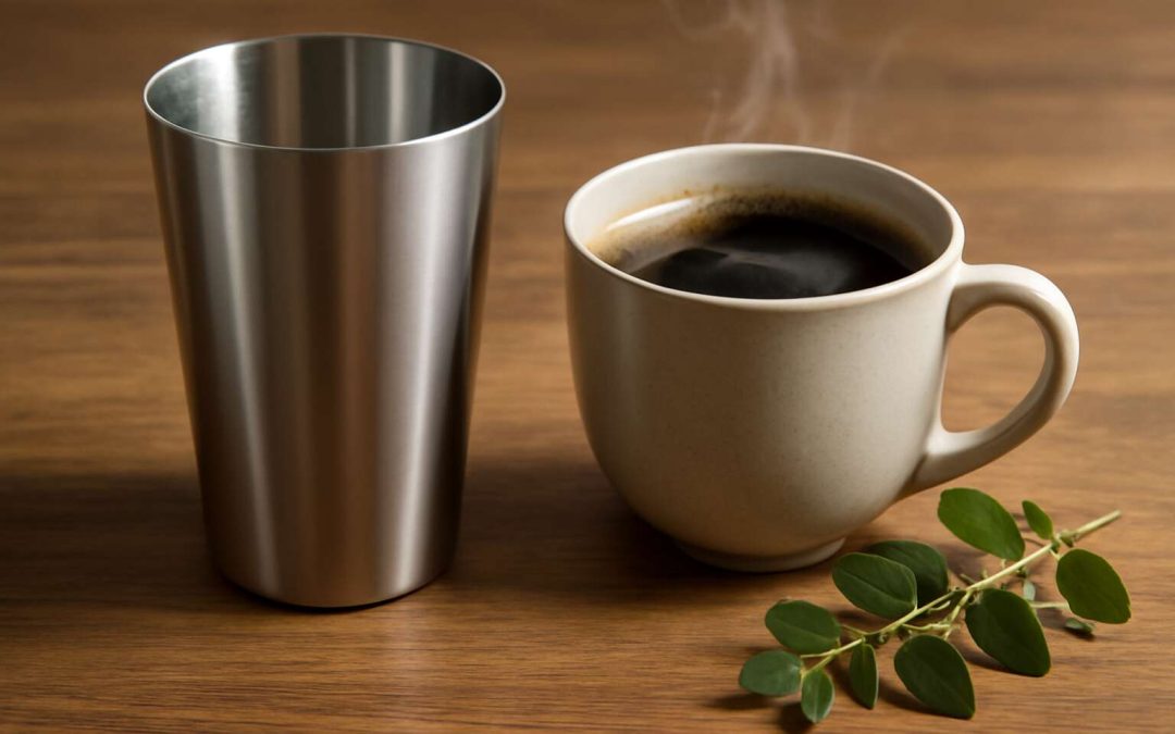 Sip in Style with Durable, Eco-Friendly Stainless Steel Cups for Every Adventure