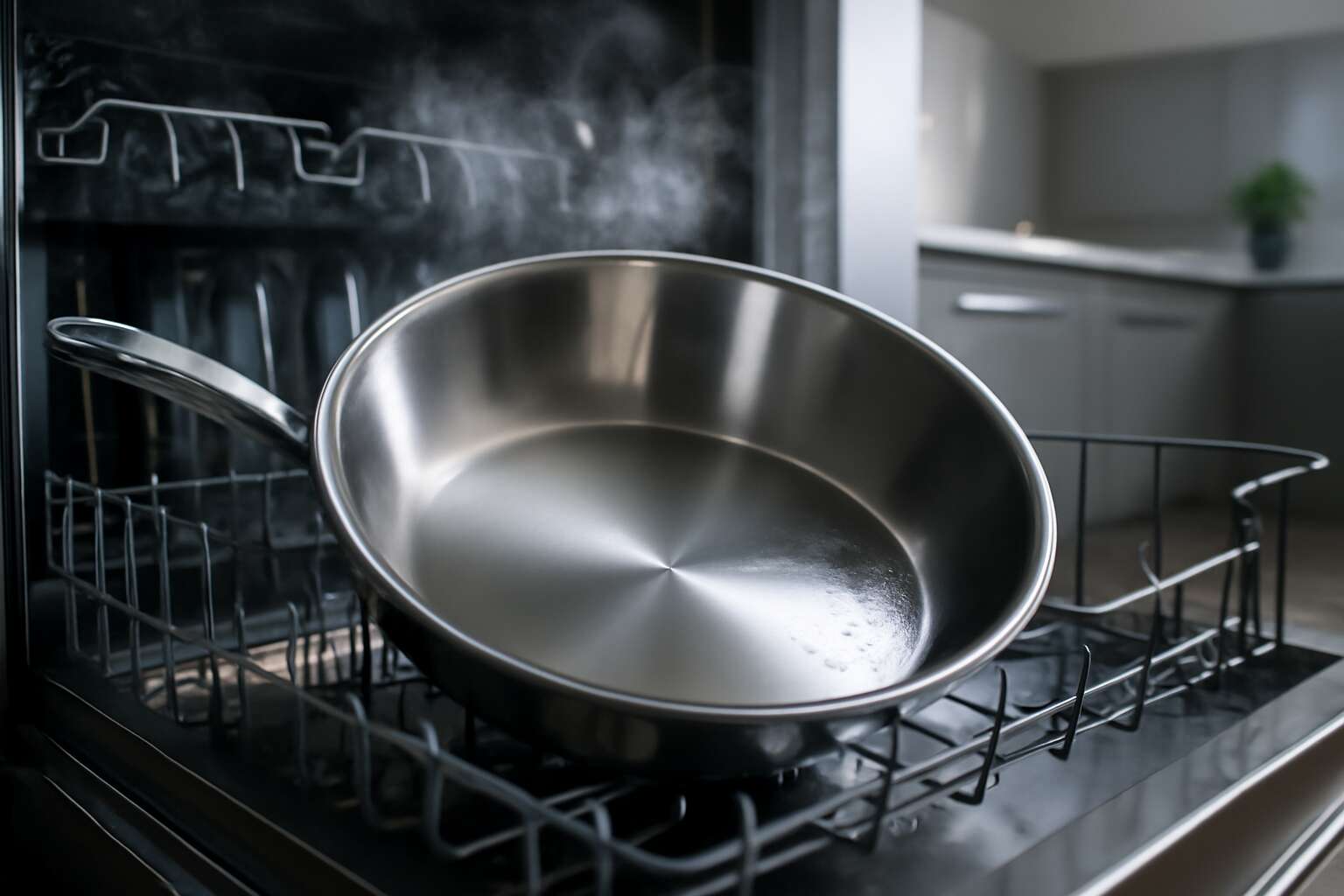 are stainless steel pans dishwasher safe