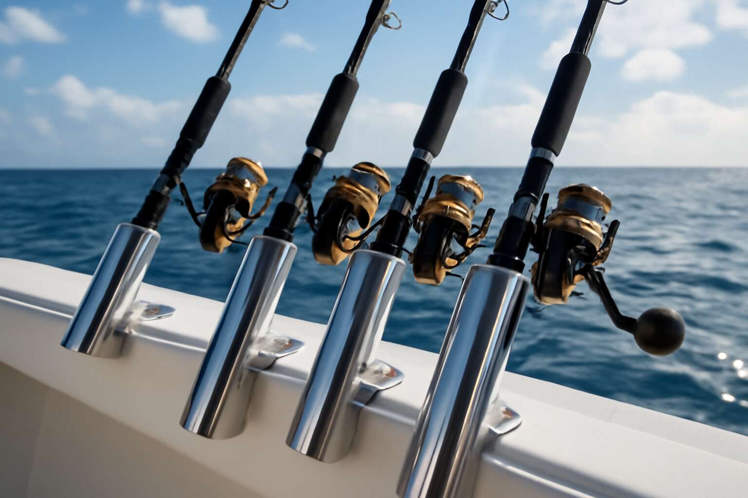 stainless rod holders