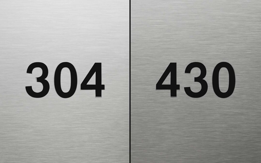Which is better for your kitchen: stainless steel 304 vs 430, durability and cost explained