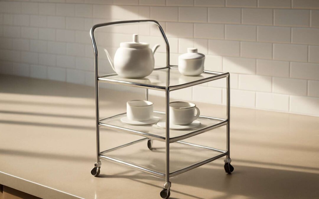 Elevate your space with a tea trolley stainless steel – sleek, durable, and chic