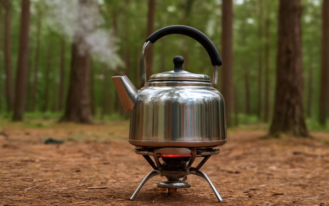 Trail-Ready Gear: stainless steel kettle for camping that boils fast and light