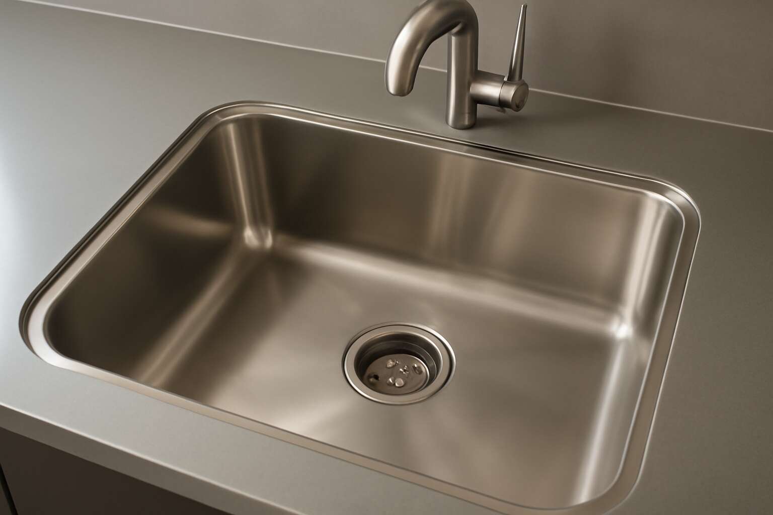 stainless steel basin