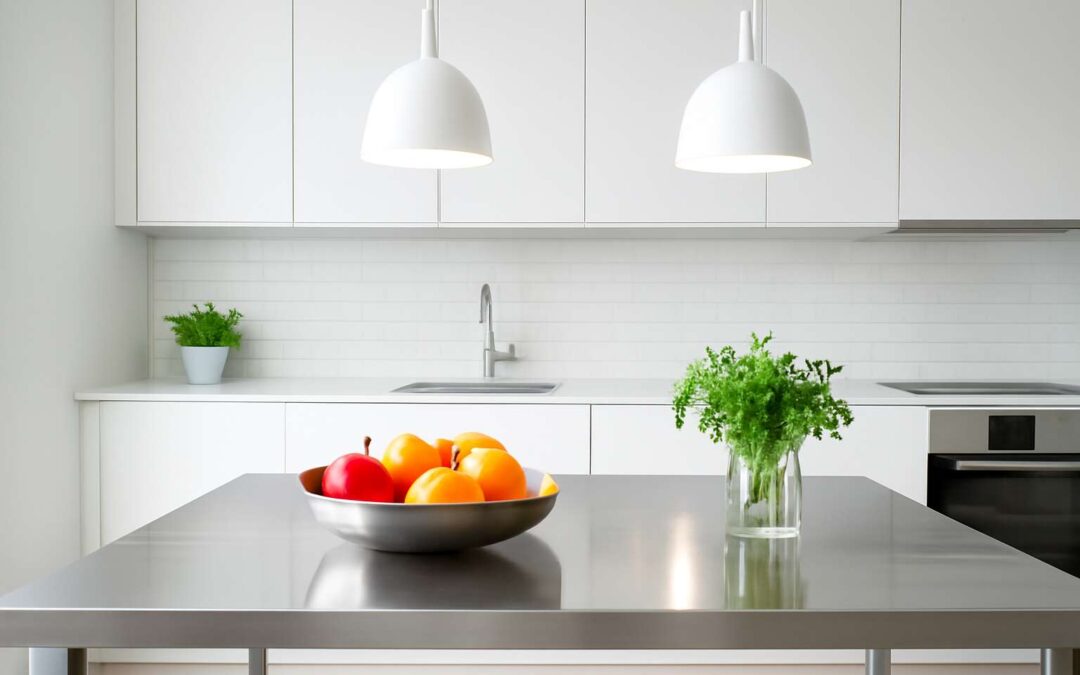 Elevate Your Kitchen with a stainless kitchen table: Durable, Stylish, and Low-Maintenance.