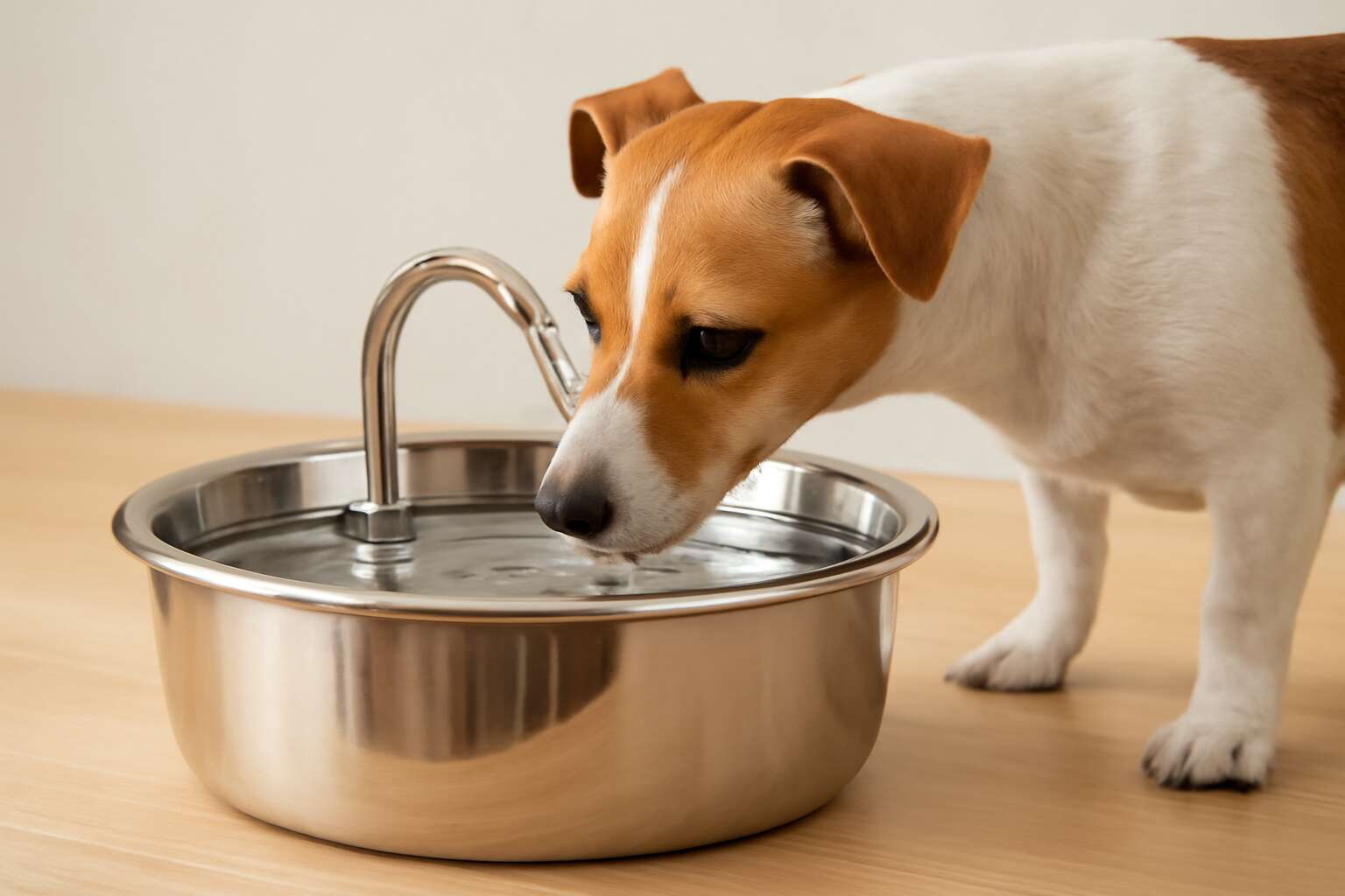 pet drinking fountain stainless steel
