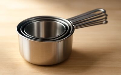 Upgrade your kitchen with stainless steel cup measures for precise pours