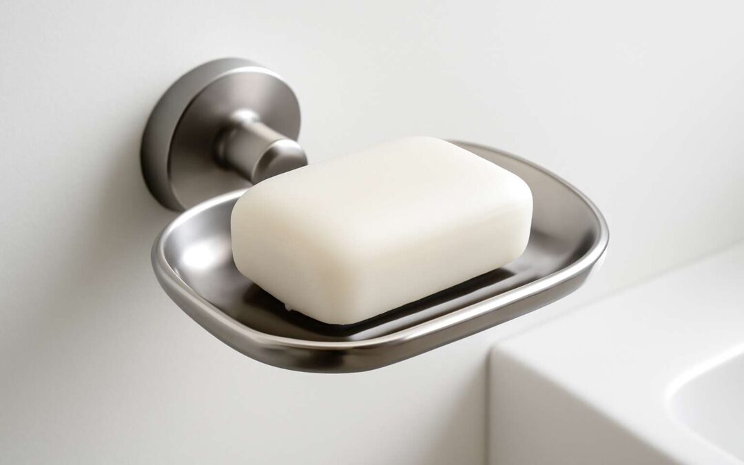 Sleek, durable kitchen upgrade: soap holder stainless steel for a clutter-free sink.